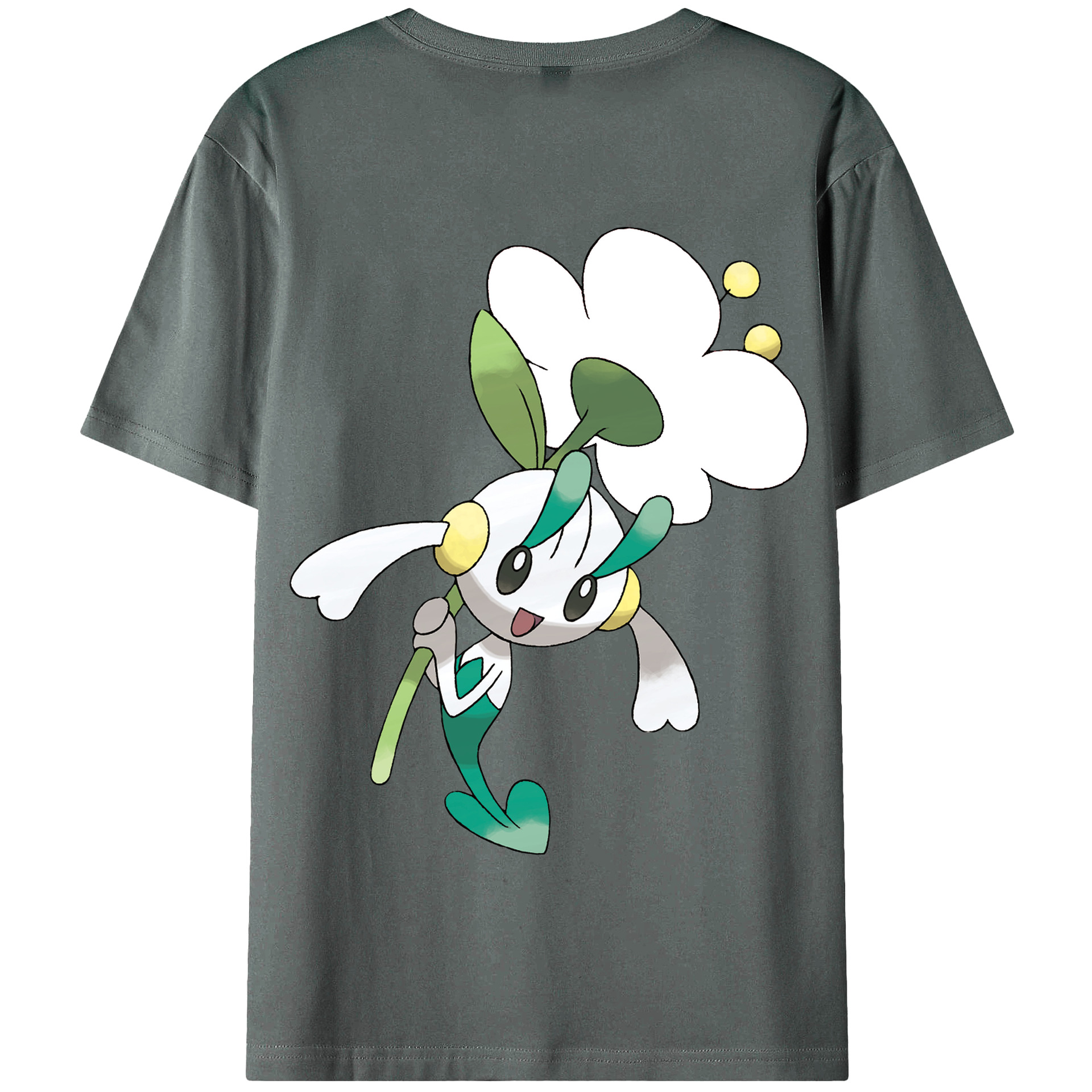 （画像用） ポケットモンスター Pokémon 綿100％半袖Tシャツ（背面プリント）